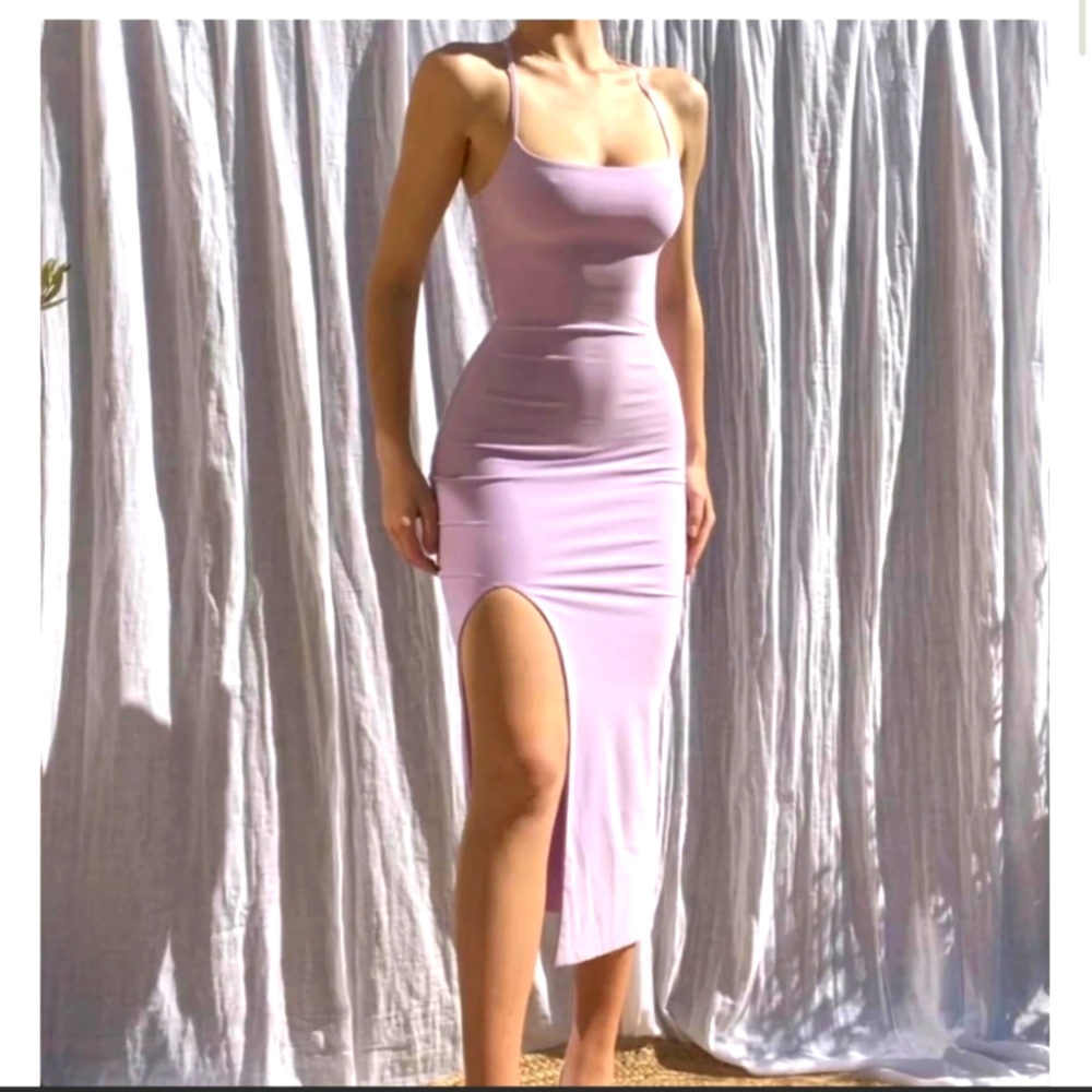 AYM Seymour Maxi Dress, Lilac, Size Medium, NWT